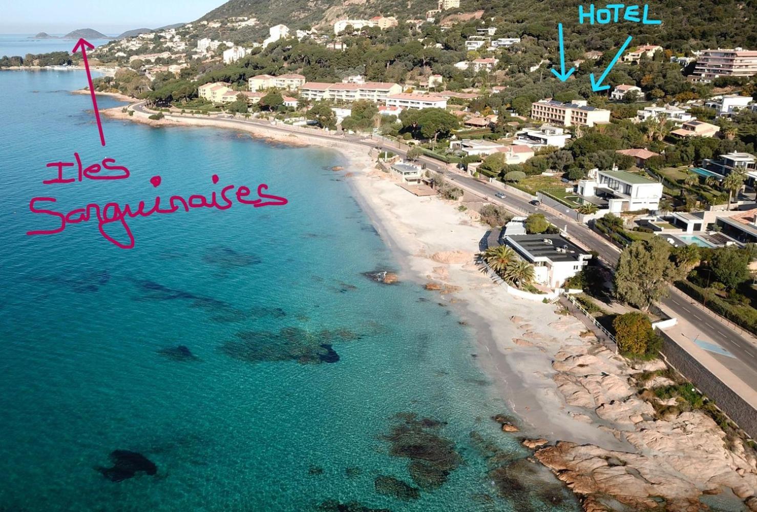 Hotel La Pinede Ajaccio  Exterior foto